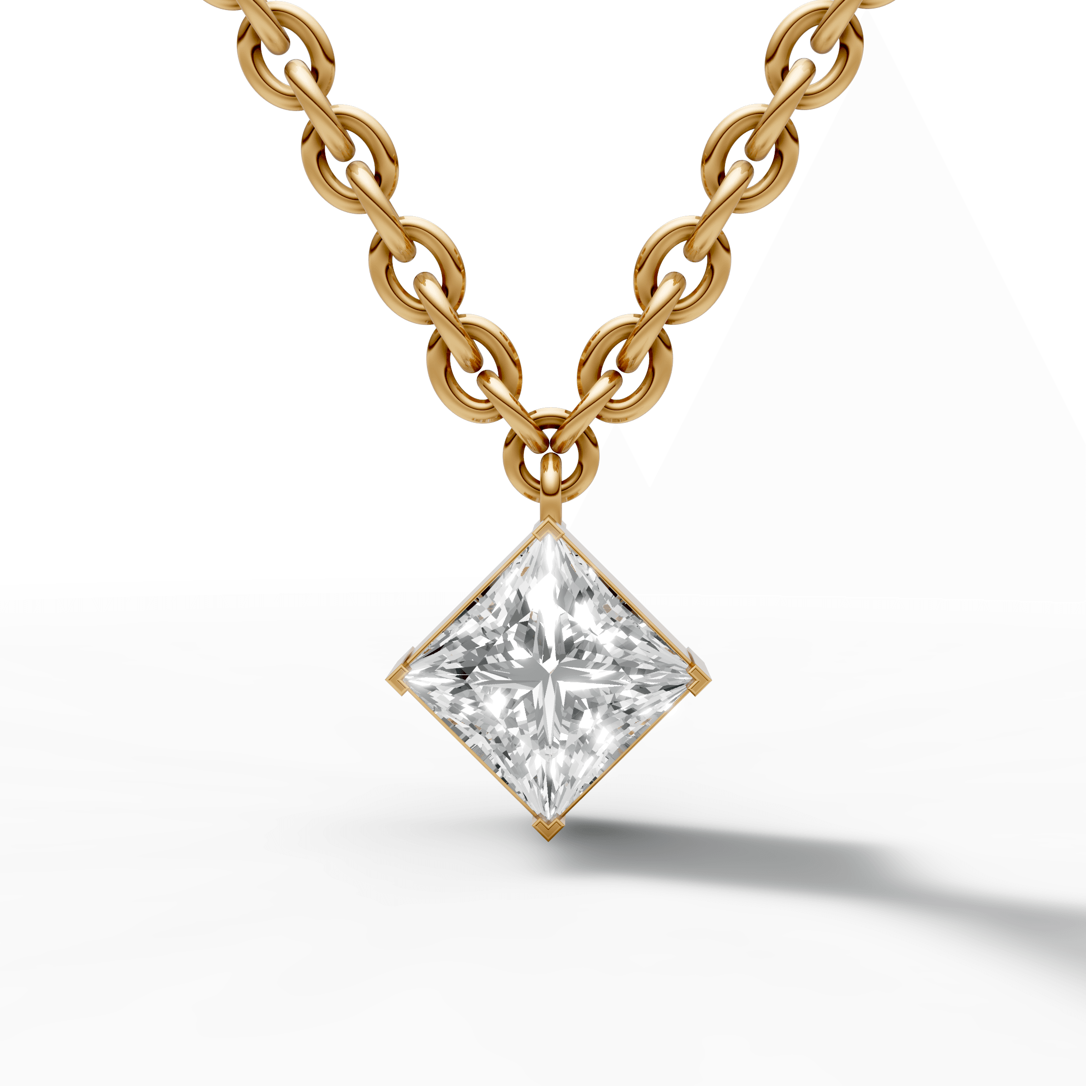 Solitaire Spark Beaded Mangalsutra — gallery view