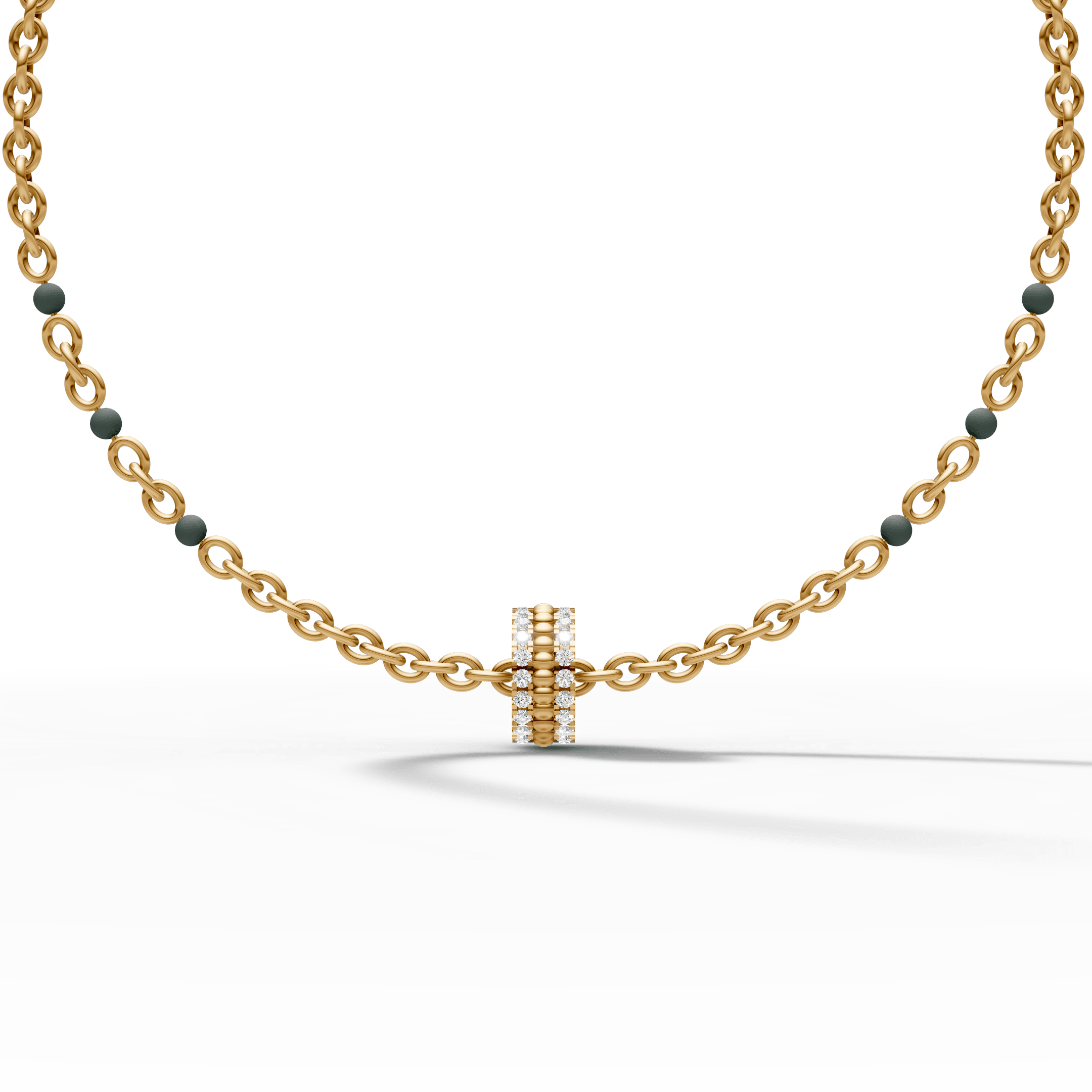 American Diamond Pendant Mangalsutra