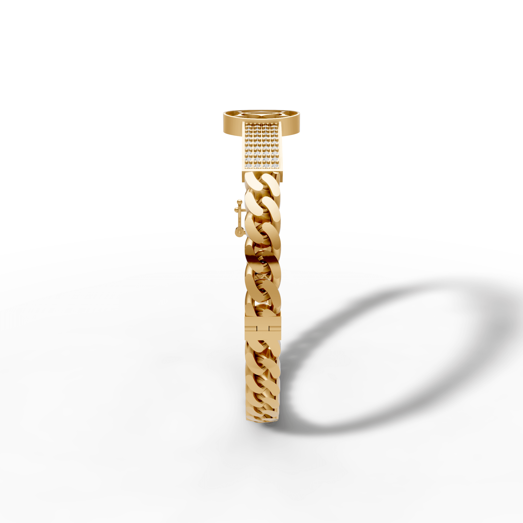 Crystal Mesh Center Bracelet — gallery view