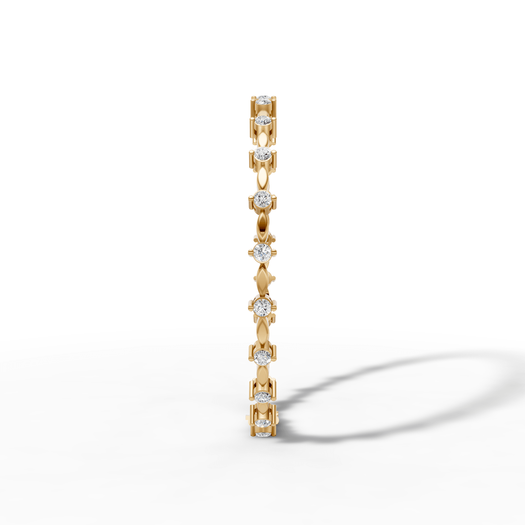 Celestial Loop Crystal Ladies Bracelet — gallery view