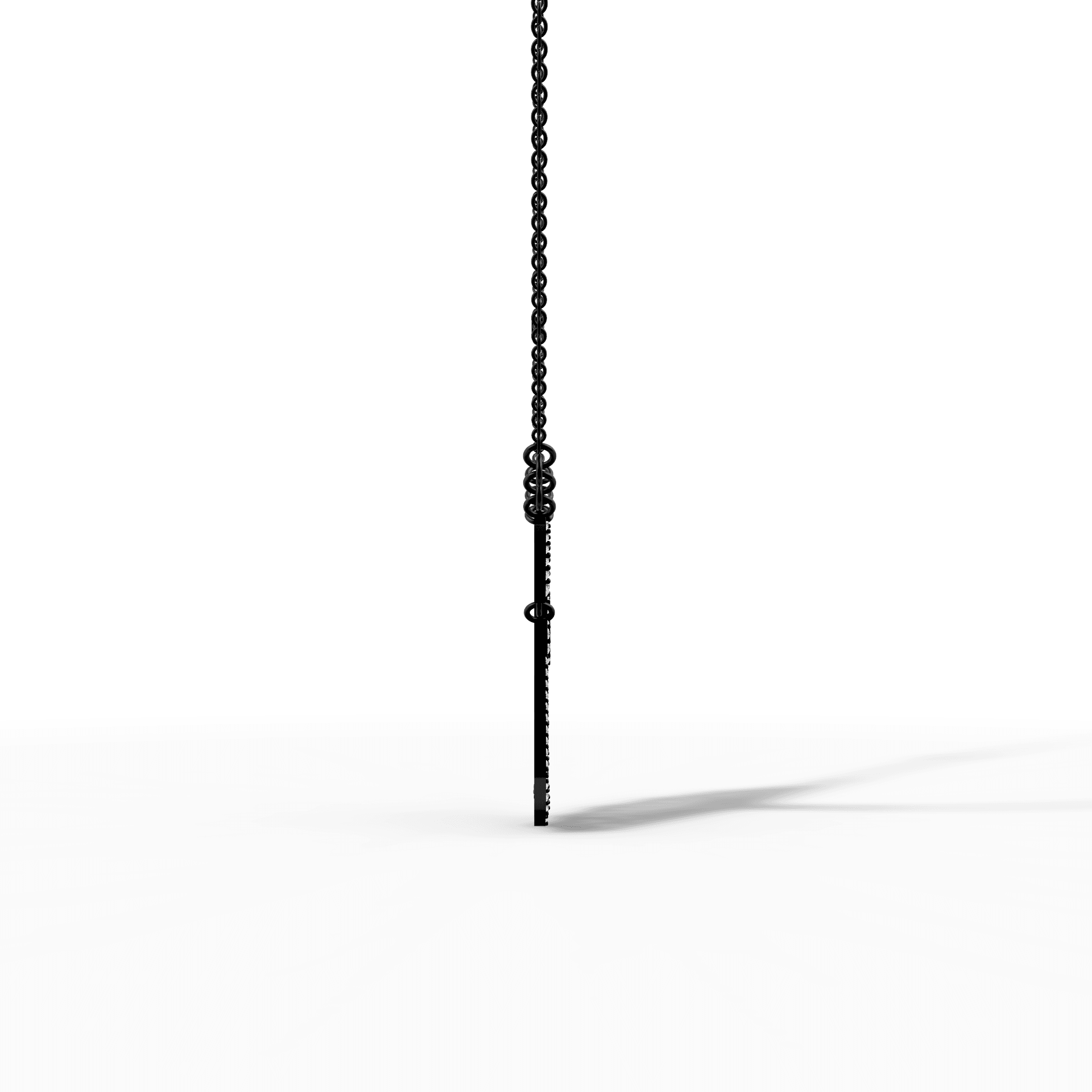 Art Deco Diamond Fan Pendant — gallery view