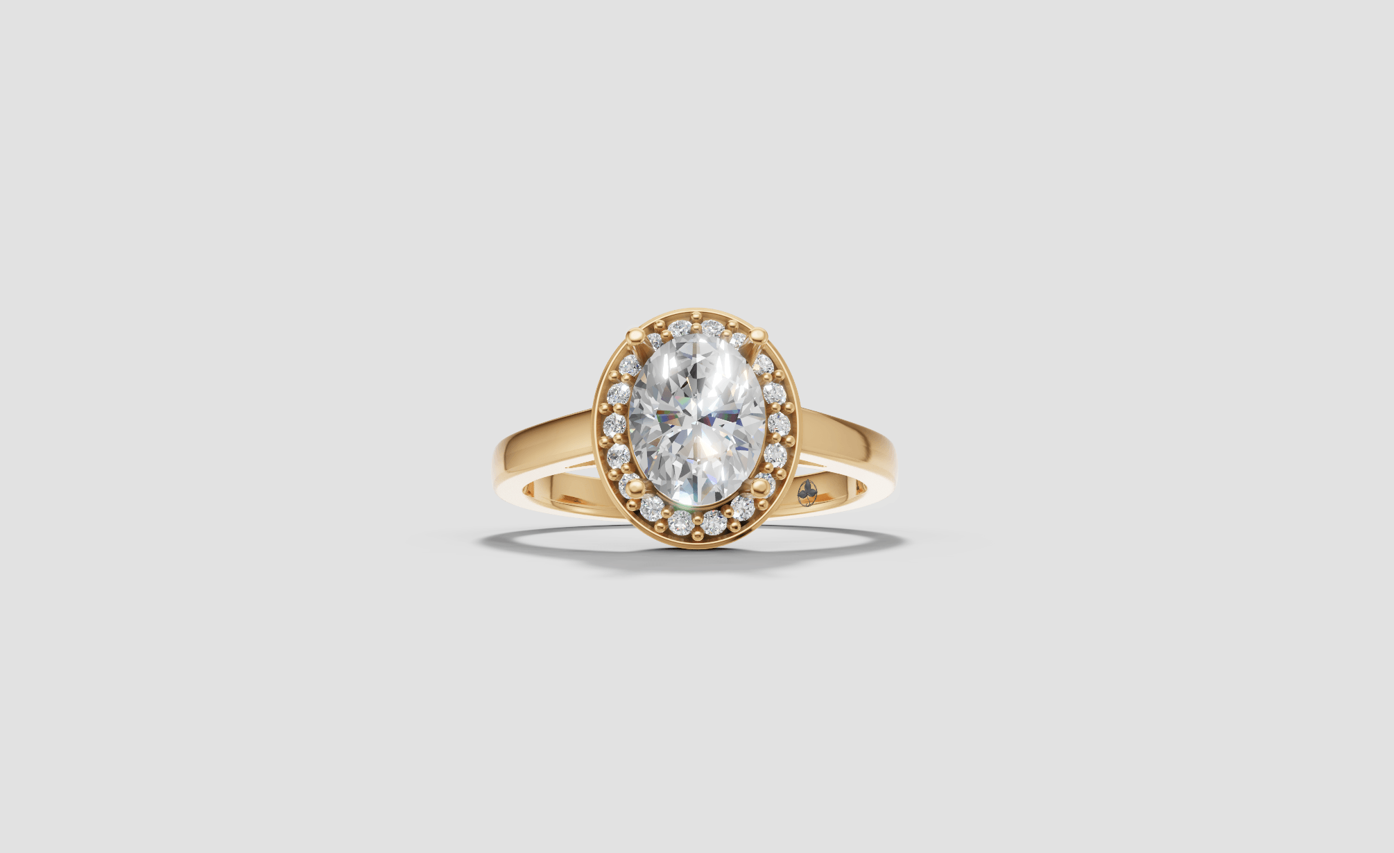 ECLIPSE CROWN SOLITAIRE RING — gallery view