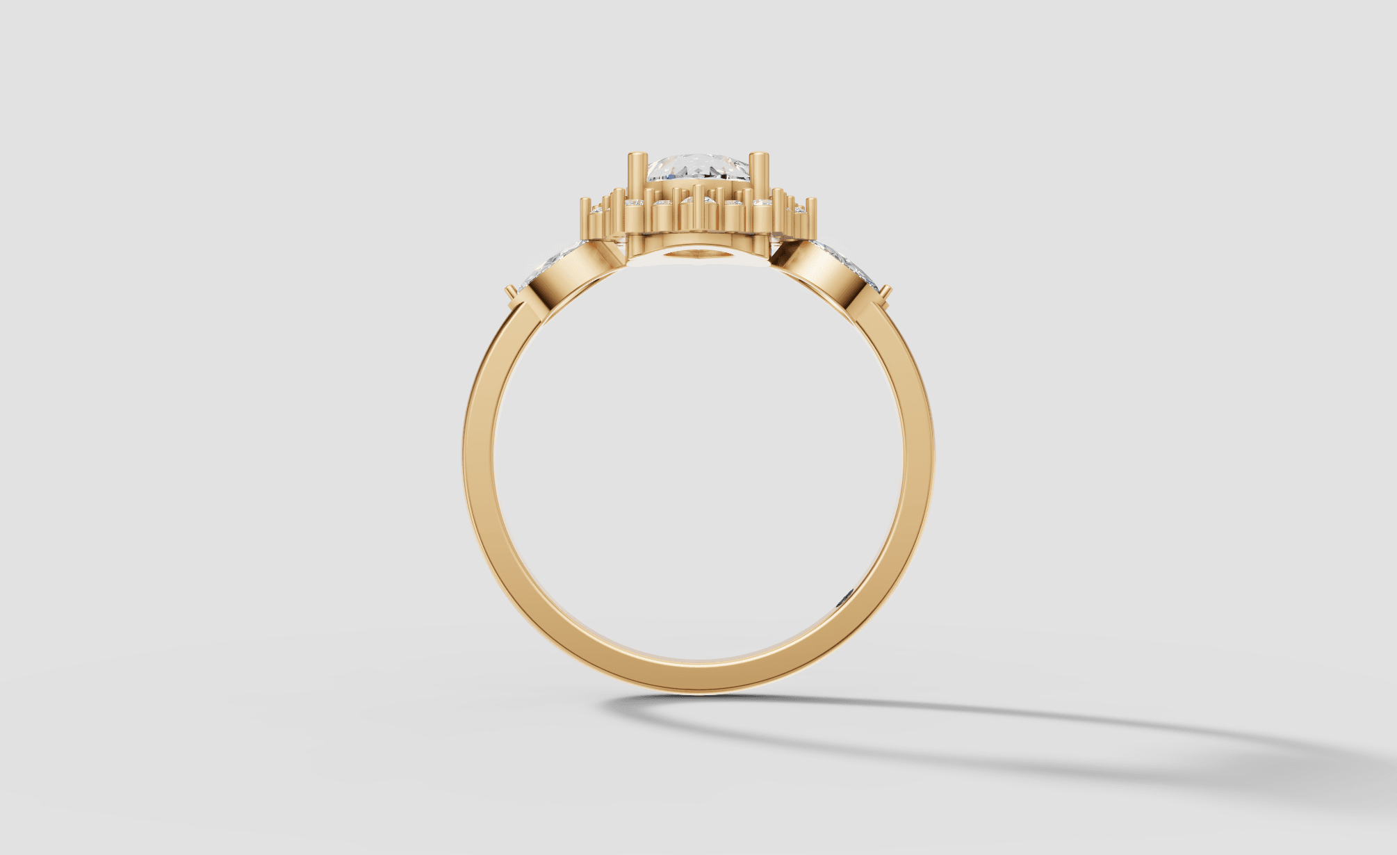 ETERNAL BRILLIANCE SOLITAIRE RING — gallery view