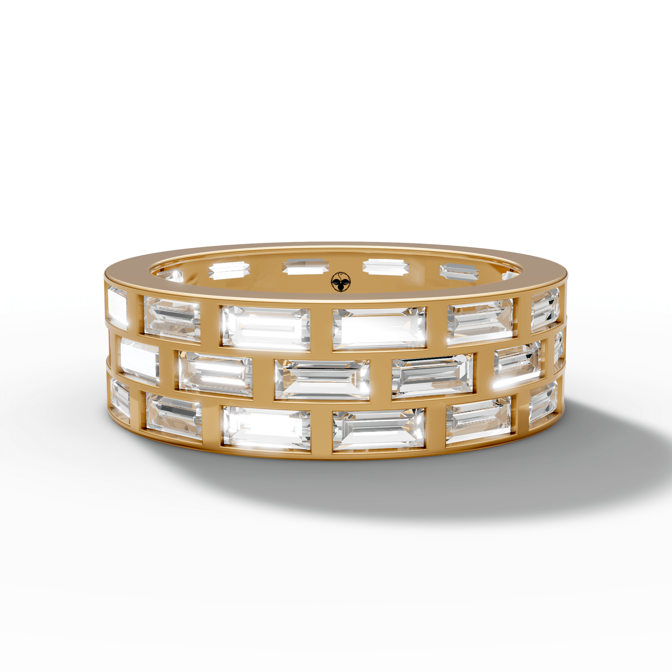 Crystal Paved Band Ring