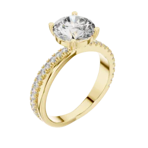 Serenity Solitaire Ring
