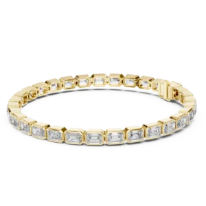 Emerald Cut Tennis Bracelet