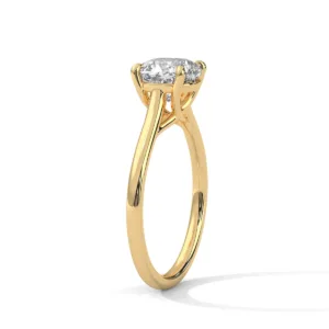 Cathedral Solitaire Ring
