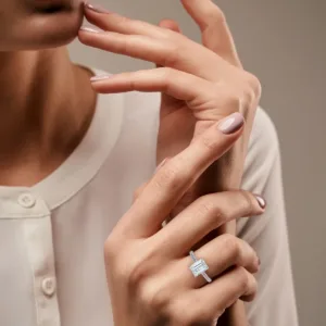 Empire Solitaire Ring